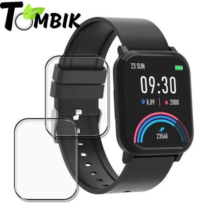 tombik Impossible Screen Guard for Aqfit W5 Edge Smartwatch(Pack of 2)