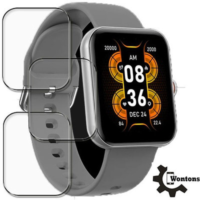 tombik Impossible Screen Guard for Crossbeats Ignite S3 Smartwatch(Pack of 3)