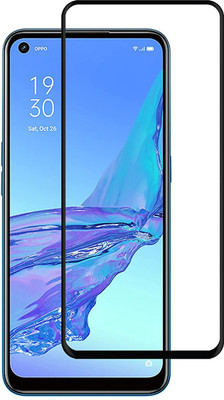 GDBUY Tempered Glass Guard for OPPO A76, Oppo A76(Pack of 1)