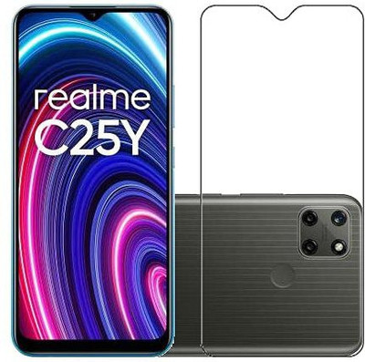 FLYHIGH Impossible Screen Guard for Realme C25Y(Pack of 1)