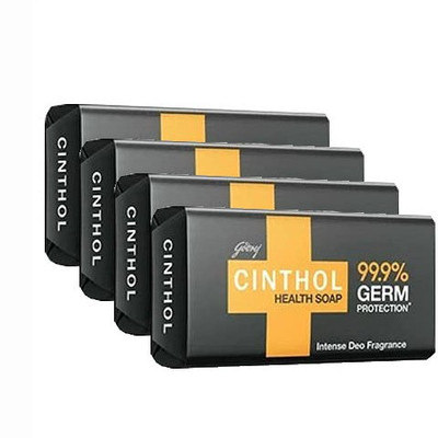 CINTHOL Confidence+ Soap (4 x 100g)(4 x 100 g)
