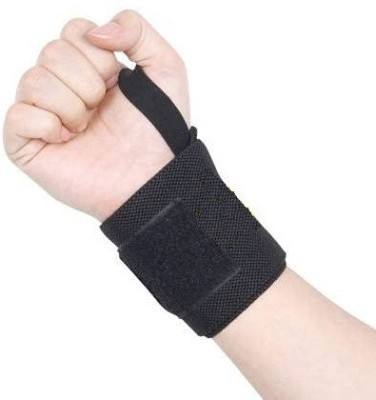 Uniqon Unisex Single Hand Elastic Stretchy Weight Lifting Brace Wrap Sports Fitness Band Wrist Support