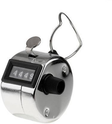 KARTCITY Mantra Counting Machine Manual Hand Analog Tally Counter(Silver)