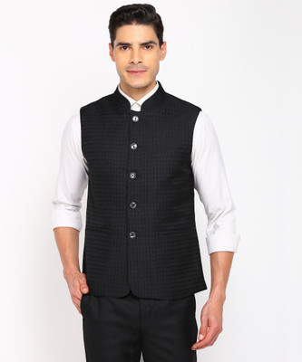 Next Look by Raymond Checkered Men Waistcoat