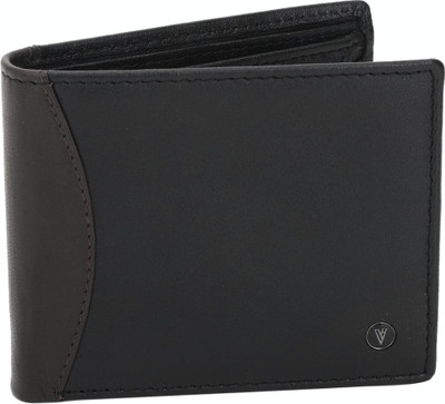 VAN HEUSEN Men Formal Black Artificial Leather Wallet(6 Card Slots)