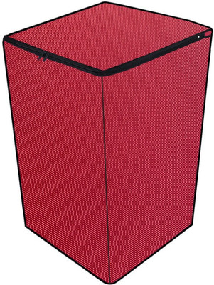 KingMatters Top Loading Washing Machine  Cover(Width: 61 cm, Red)