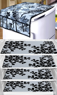 Flipkart SmartBuy Refrigerator Cover(Width: 91 cm, BLACK)