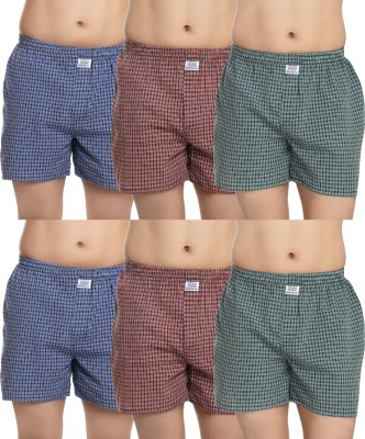 Weavo Clothing Checkered Men Boxer