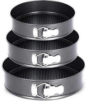 PRL TRADERS Aluminium Cake Mould 3(Pack of 1)