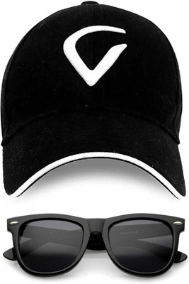 RD YTR Solid, Self Design, Embroidered Sports/Regular Cap Cap(Pack of 2)