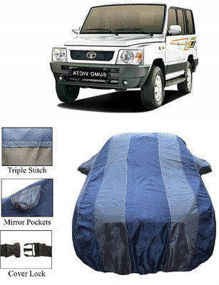 Wegather Car Cover For Tata Sumo Victa (With Mirror Pockets)(Grey)