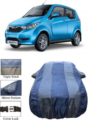 Wegather Car Cover For Mahindra e20 (With Mirror Pockets)(Grey)