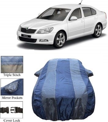 Wegather Car Cover For Skoda Laura (With Mirror Pockets)(Grey)