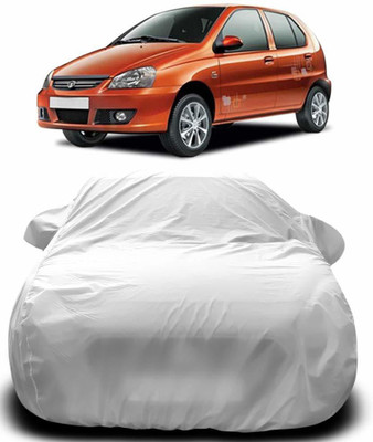 BOWRAIN Car Cover For Tata Indica (Without Mirror Pockets)(Silver)