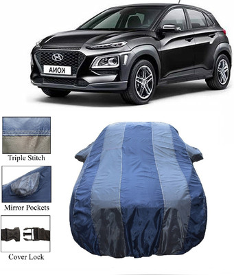 Wegather Car Cover For Hyundai Kona (With Mirror Pockets)(Grey)