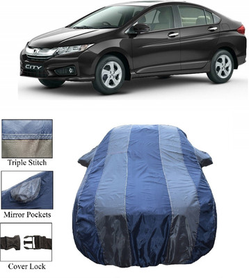 Wegather Car Cover For Honda City i-Vtec (With Mirror Pockets)(Grey)