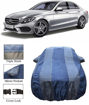 Wegather Car Cover For Mercedes Benz C200 (With Mirror Pockets)(Grey)