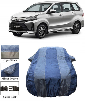 Wegather Car Cover For Toyota Avanza (With Mirror Pockets)(Grey)