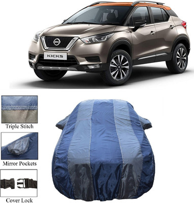 Wegather Car Cover For Nissan Kicks (With Mirror Pockets)(Grey)