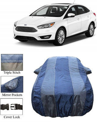 Wegather Car Cover For Ford Focus (With Mirror Pockets)(Grey)