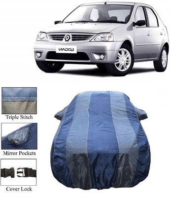 Wegather Car Cover For Renault Logan (With Mirror Pockets)(Grey)
