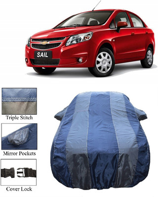 Wegather Car Cover For Chevrolet Sail (With Mirror Pockets)(Grey)