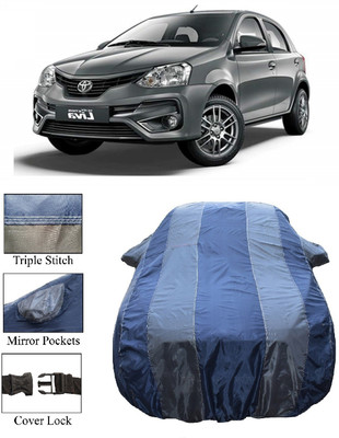 Wegather Car Cover For Toyota Etios Liva (With Mirror Pockets)(Grey)