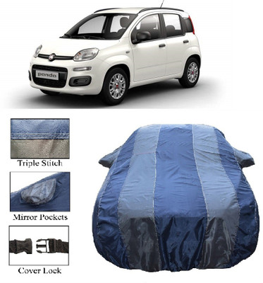Wegather Car Cover For Fiat Panda (With Mirror Pockets)(Grey)