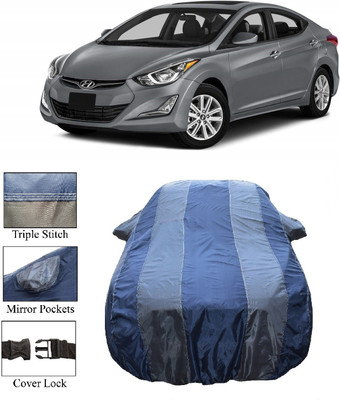 Wegather Car Cover For Hyundai Elantra (With Mirror Pockets)(Grey)