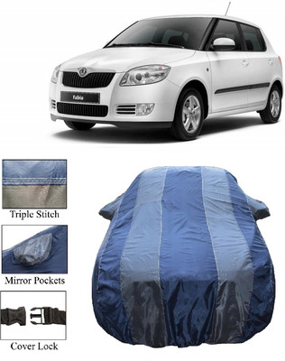 Wegather Car Cover For Skoda Fabia (With Mirror Pockets)(Grey)