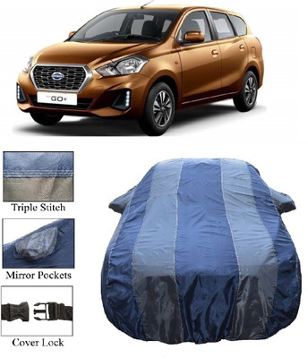 Wegather Car Cover For Nissan Go+ (With Mirror Pockets)(Grey)