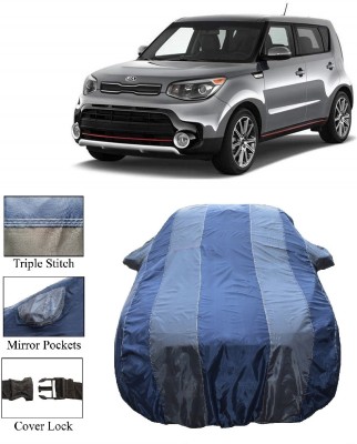 Wegather Car Cover For Kia Soul (With Mirror Pockets)(Grey)