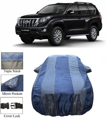 Wegather Car Cover For Toyota Land Cruiser Prado (With Mirror Pockets)(Grey)
