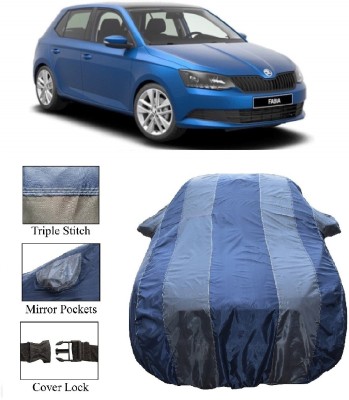 Wegather Car Cover For Skoda Fabia Scout (With Mirror Pockets)(Grey)