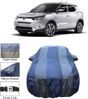 Wegather Car Cover For SsangYong Tivoli (With Mirror Pockets)(Grey)