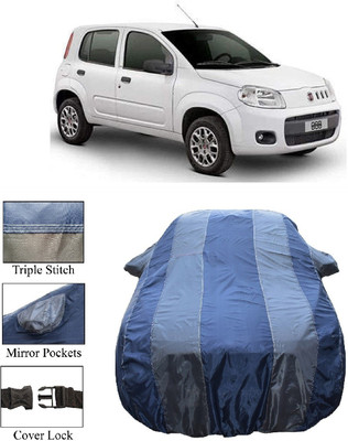 Wegather Car Cover For Fiat Uno (With Mirror Pockets)(Grey)