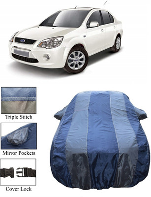 Wegather Car Cover For Ford Fiesta (With Mirror Pockets)(Grey)