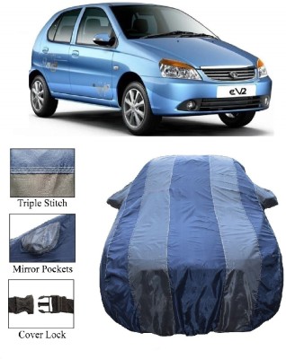 Wegather Car Cover For Tata Indica eV2 (With Mirror Pockets)(Grey)