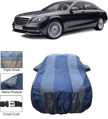 Wegather Car Cover For Mercedes Benz S320 (With Mirror Pockets)(Grey)