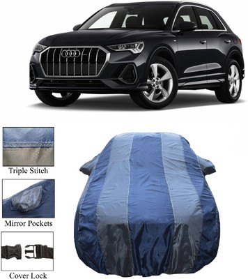 Wegather Car Cover For Audi Q3 (With Mirror Pockets)(Grey)