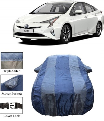 Wegather Car Cover For Toyota Prius (With Mirror Pockets)(Grey)