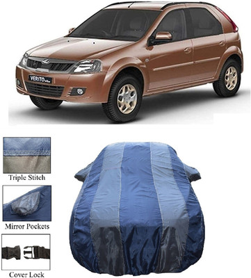 Wegather Car Cover For Mahindra Verito Vibe (With Mirror Pockets)(Grey)