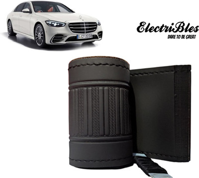 ELCETTRIBLES Hand Stiched Steering Cover For Mercedes Benz A-Class(Black, Leatherite)