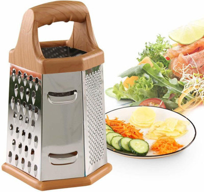Woodgallary Multi-functional 6 Sided Vegetable & Fruit Grater(1 grater)