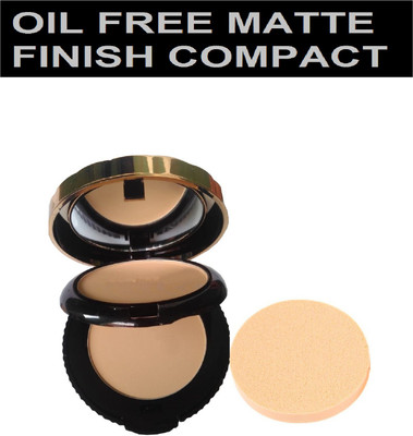 ADJD Perfect Oil Control 2 in 1 Matte Finish Compact Powder Compact(Multi Color, 20 g)