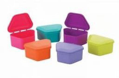 pyrax Denture Box Transparent 4 BOX Dental Elevator