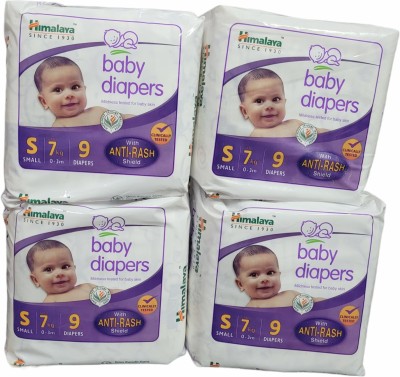 HIMALAYA BABY DIAPERS SMALL 7KG - S(36 Pieces)