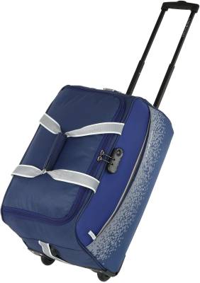 65 L Strolley Duffel Bag - Pixel Medium - Blue - Large Capacity