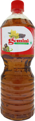 Gemini Premium Kachi Ghani Mustard Oil Plastic Bottle(1 L)
