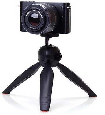 SOJUBA Phone Stand| Mini Tripod Selfie| Mount Stand| Single Gumbal Tripod| Selfie Stand Tripod(Black, Supports Up to 500 g)